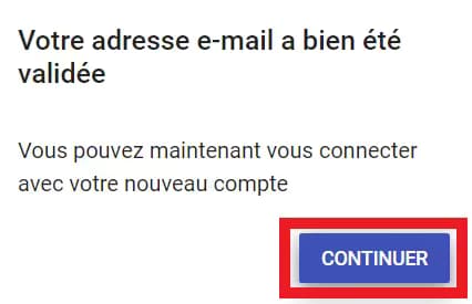 Guide d'inscription Kleyk, étape 3 - Confirmer son adresse email